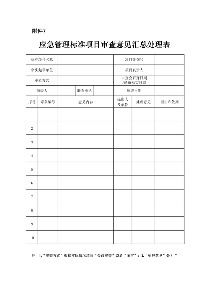 附件7应急管理标准项目审查意见汇总处理表1.jpg